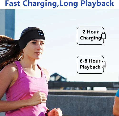 Bluetooth Music Headband Over Ear Bluetooth Headphones Sleeping Headphone Wireless Earphones