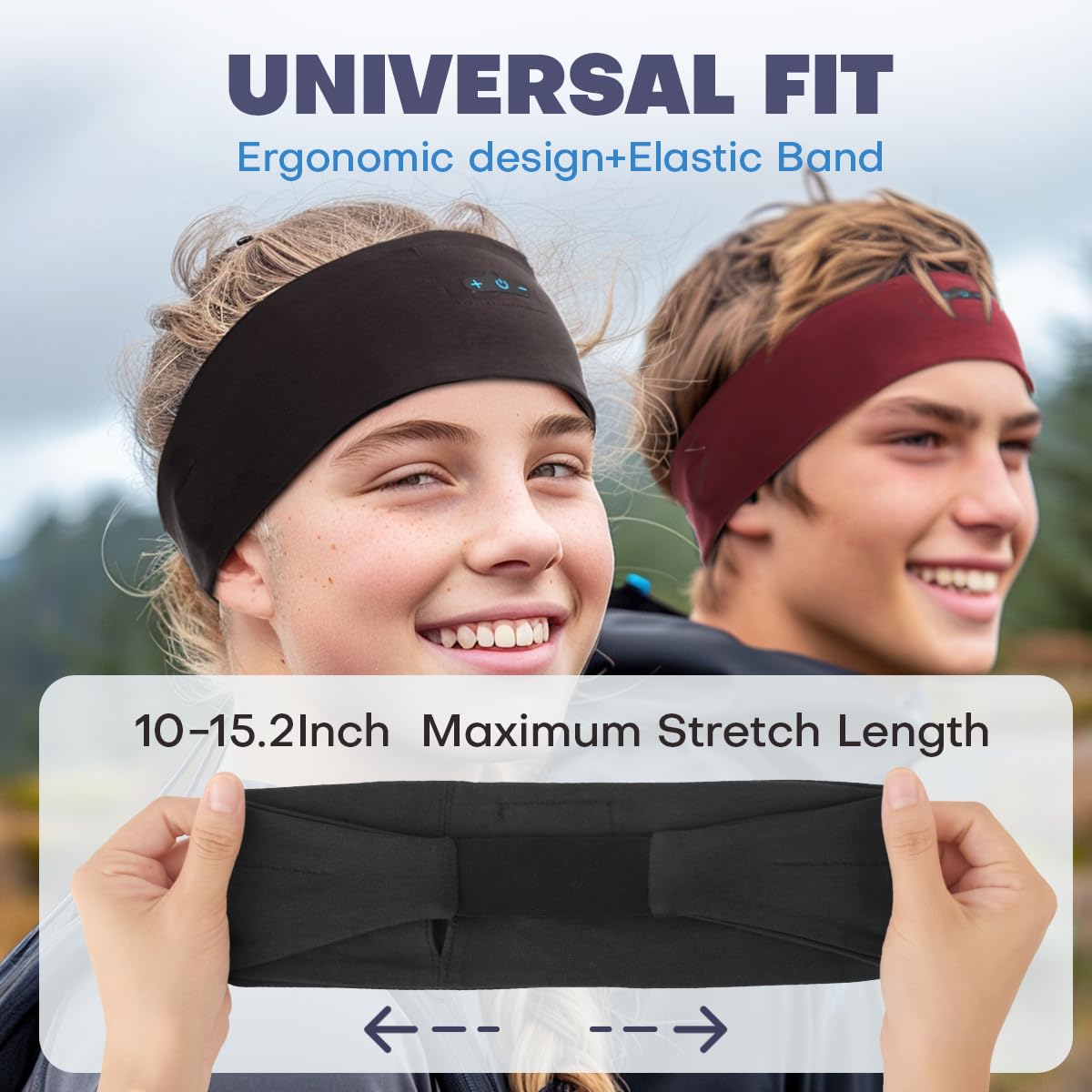 Bluetooth Music Headband Over Ear Bluetooth Headphones Sleeping Headphone Wireless Earphones